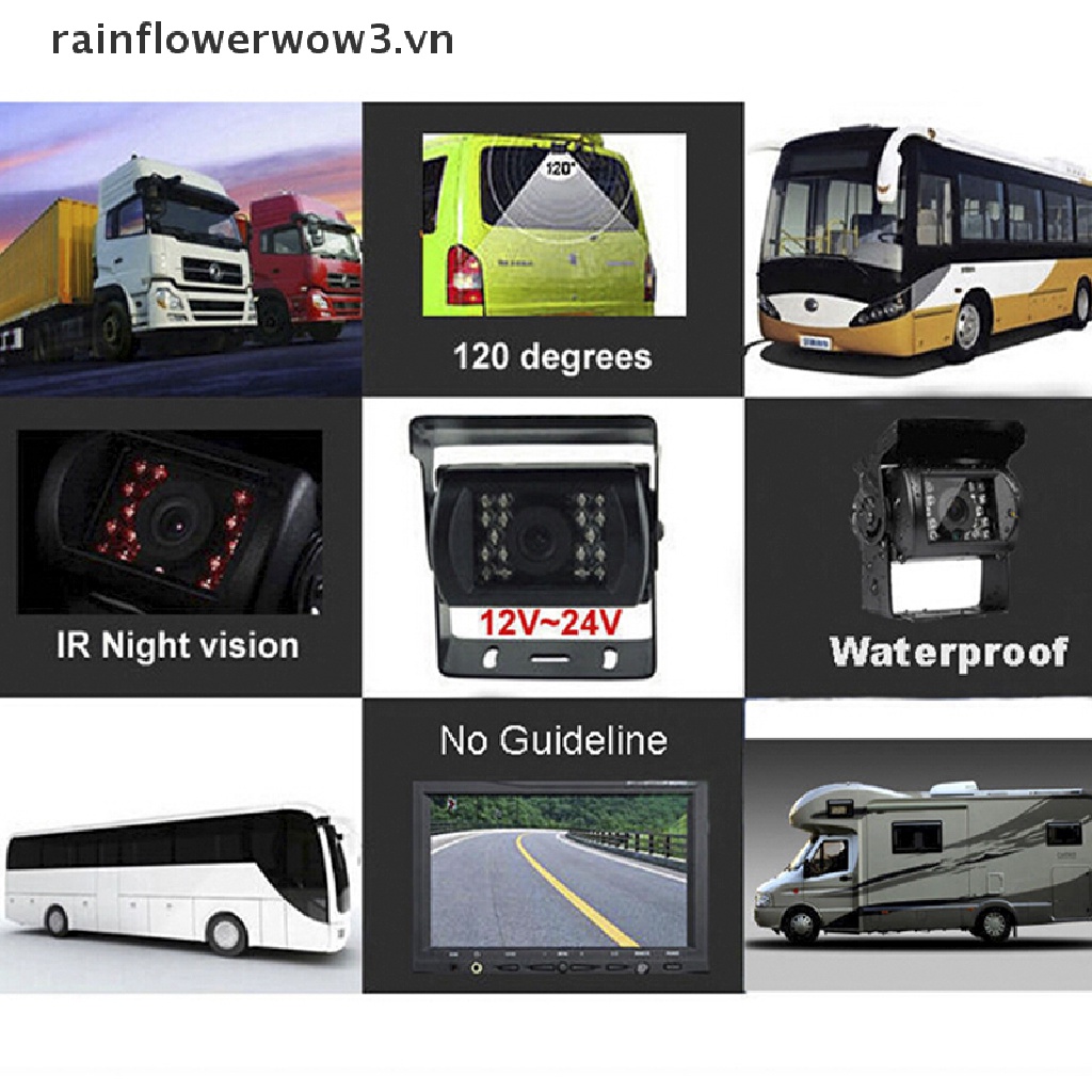 Camera Lùi Xe 18 IR Với Đèn LED Chất Lượng Cao