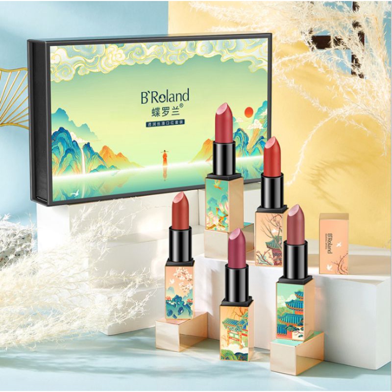 Set sơn môi đủ màu thoải thích đổi màu B Roland