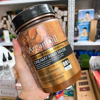 Ủ tóc, kem hấp ủ tóc thế hệ mới argan oil creamy hair mask