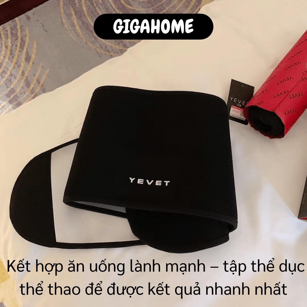 Đai hỗ trợ tập thể dục   GIÁ VỐN]   Đai quấn bụng tập thể dục giảm mỡ YEVET cao cấp 9433