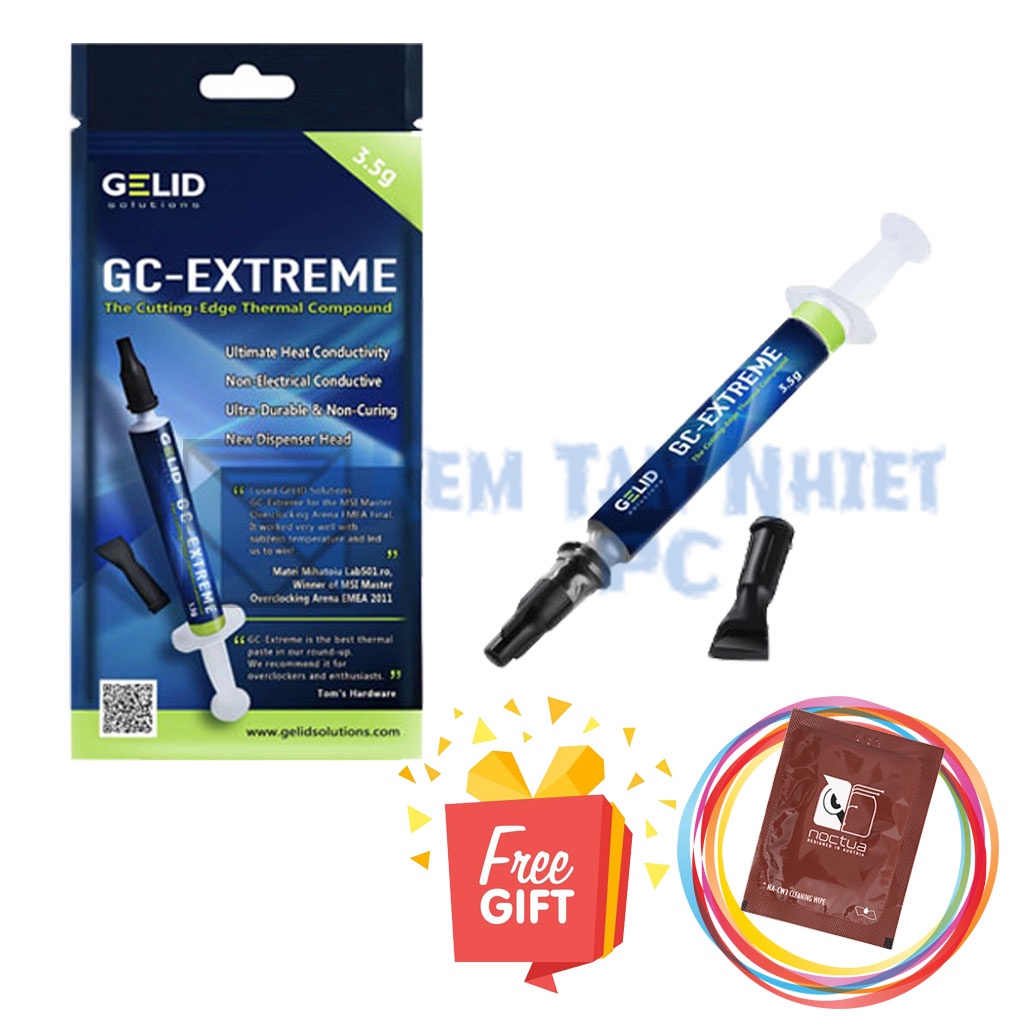 Keo Tản Nhiệt Gelid GC-EXTREME New Edition - Chính Hãng