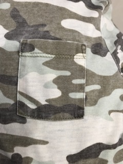 [Forever21] Đầm thun Camo bé gái