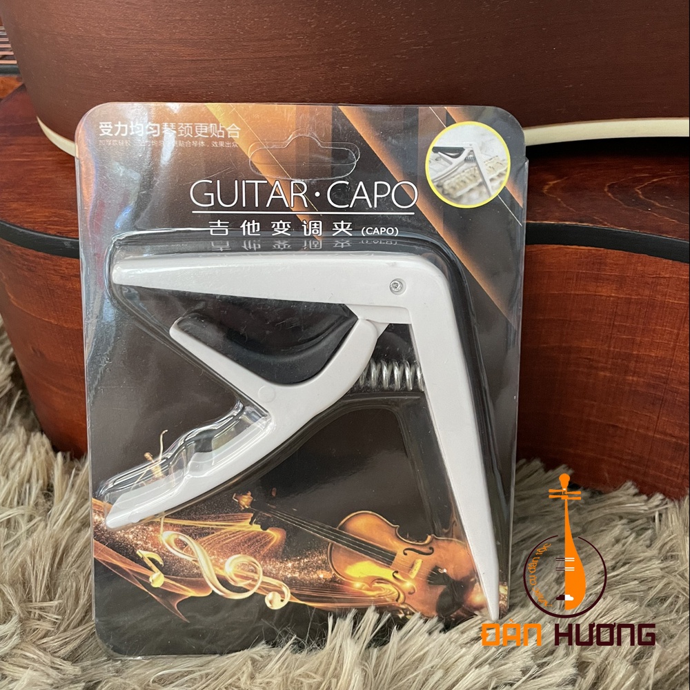 Capo classic ngắn  kiêm tháo chốt dây đàn