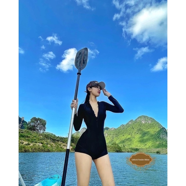 [KÈM ẢNH THẬT] bikini khóa kéo đùi HOTTREND