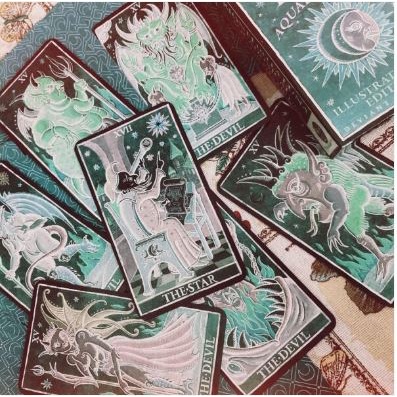 Bộ bài Trionfi della Luna Tarot Aquadoxical Pips Edtion