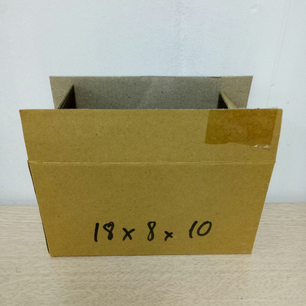Combo 100 hộp carton 18x8x10 (E)