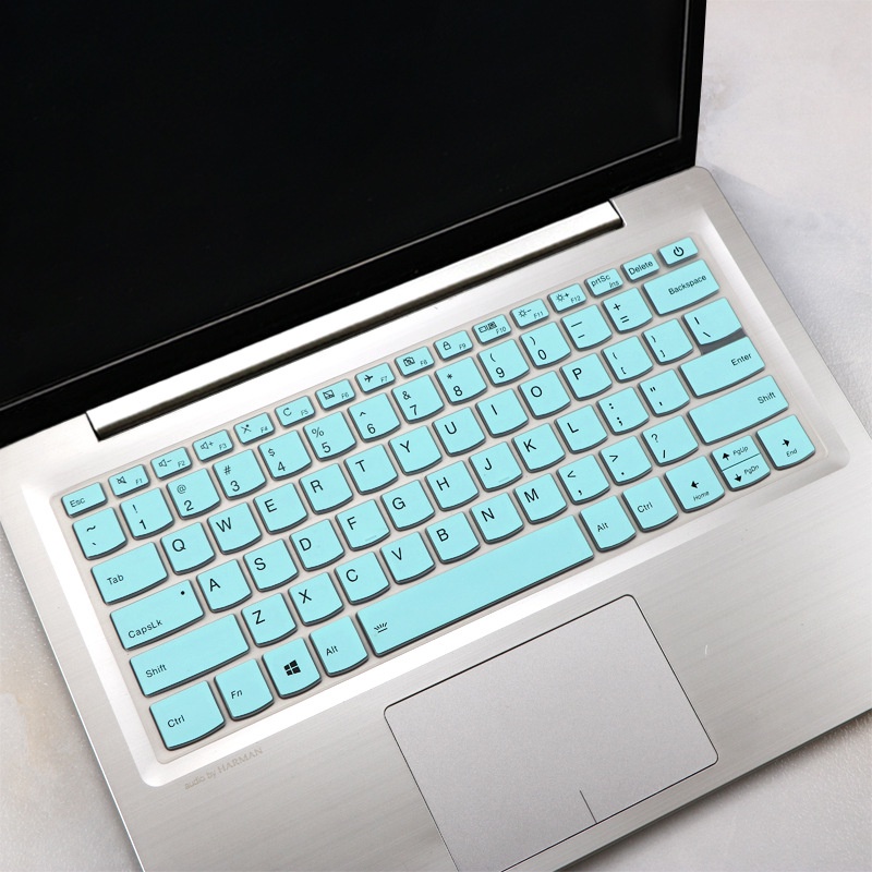 Miếng Lót Bàn Phím Silicon Siêu Mỏng Cao Cấp Cho Máy Tính Lenovo Ideapad 120s 330s 320s V530S-145 14inch