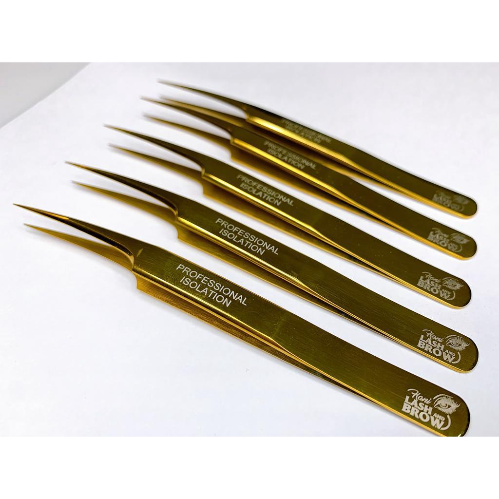 Nhíp tách, nối mi vàng classic