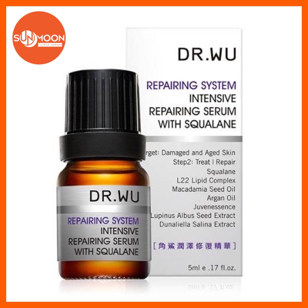 Tinh Chất Serum Phục Hồi và Chống Lão Hóa Dr.Wu Repairing System Intensive Repairing Serum With Squalane 5ml