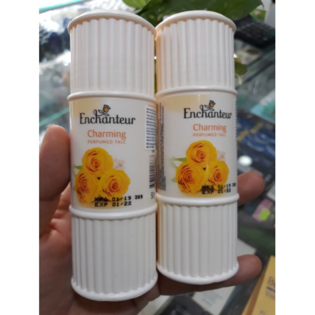 Phấn thơm Enchanteur charming chai 50g 