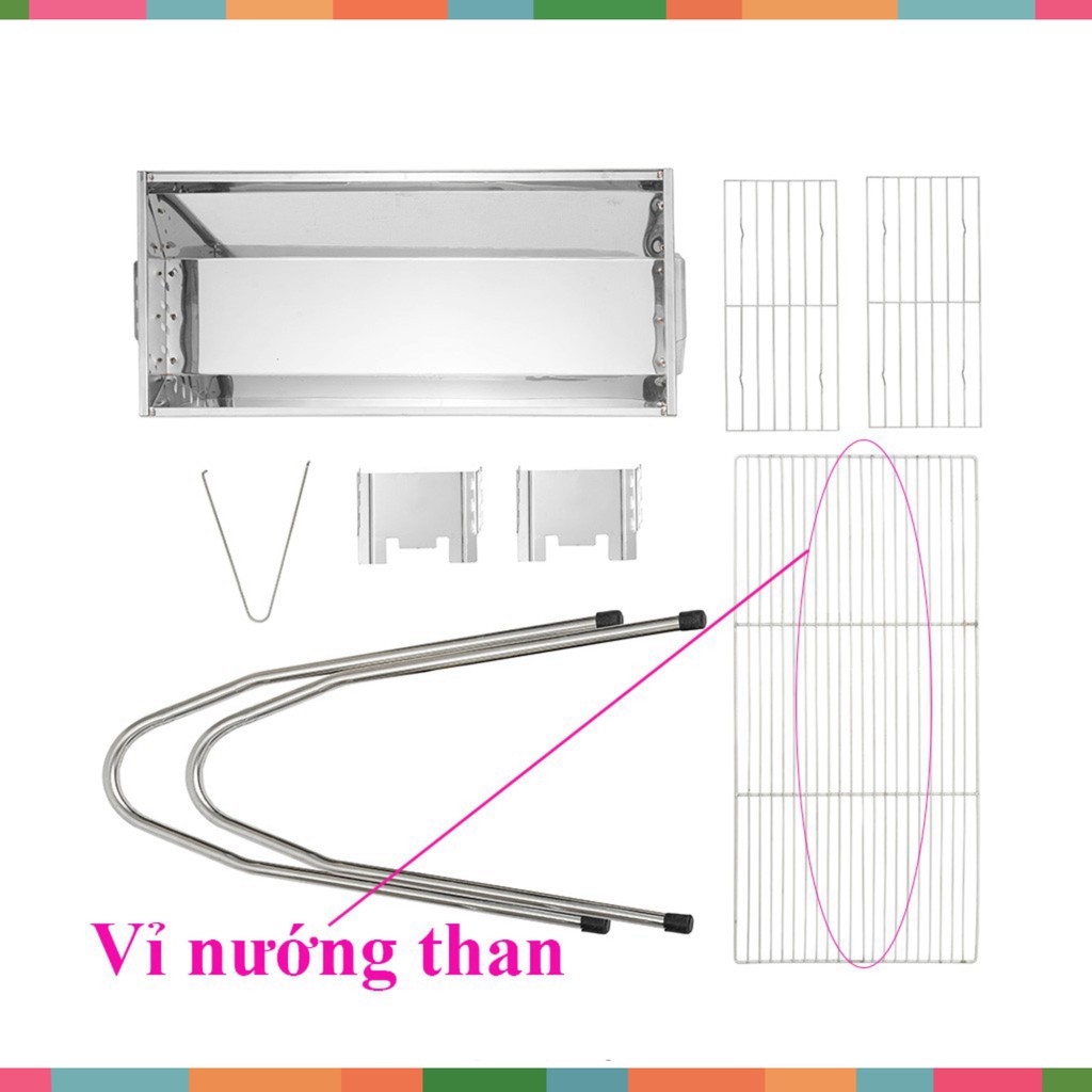 Vỉ nướng inox 44x29cm, phù hợp bếp nướng TopV VCM và ViM,vỉ nướng thịt cao cấp không gỉ, vĩ nướng -mekotech1