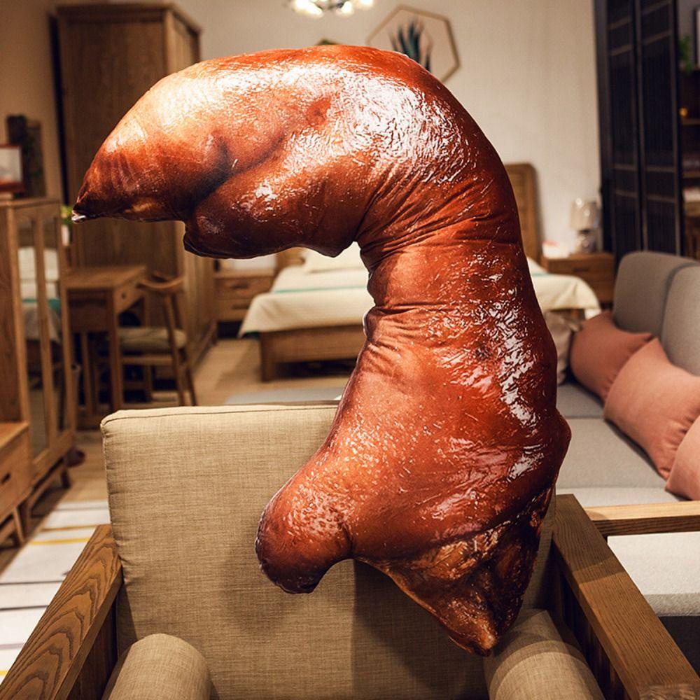 REBUY1 Gối Nhồi Bông Hình Heo / Gà Sáng Tạo 20 / 50cm