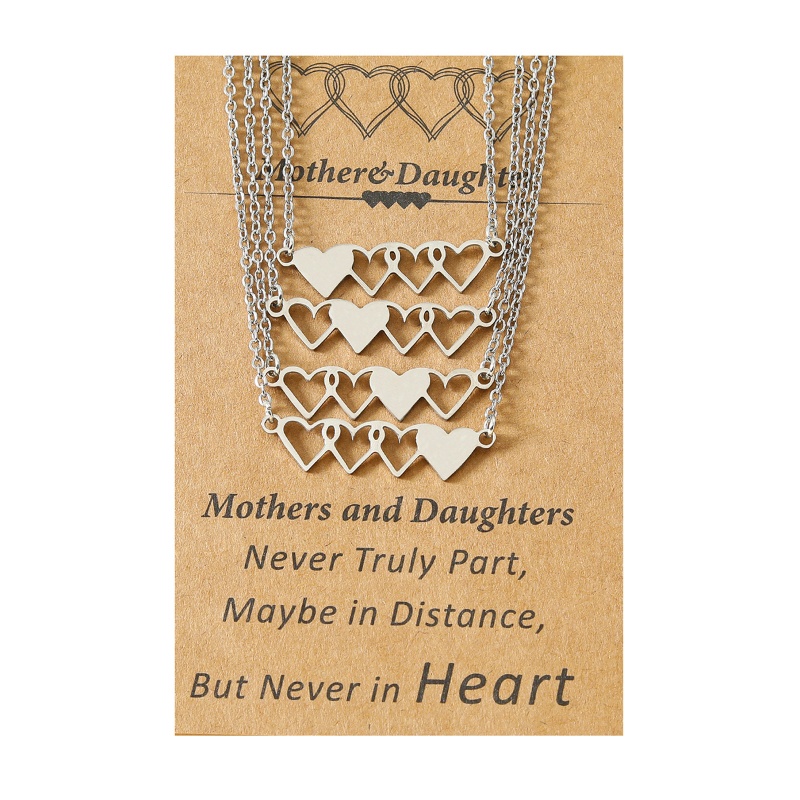 Set 4 / 3 / 2 Dây Chuyền Tình Bạn Mặt Trăng Và Ngôi Sao