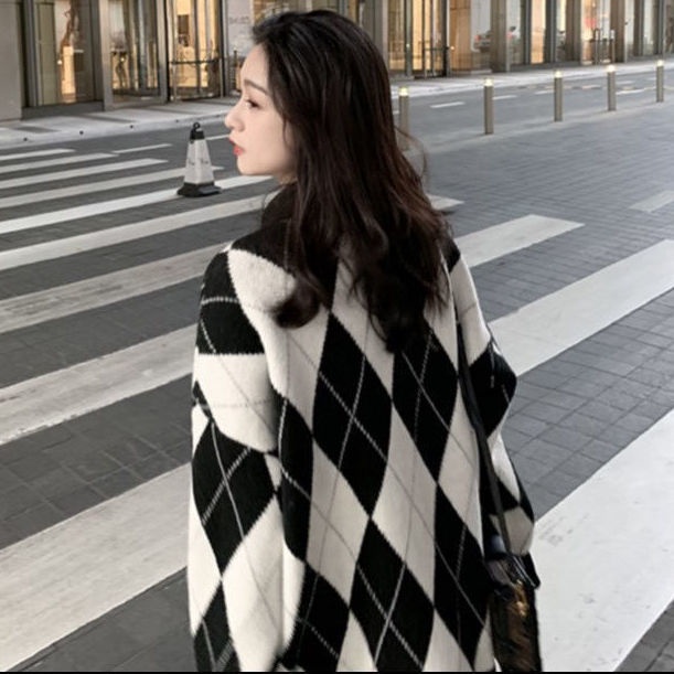 Áo Khoác Cardigan Dệt Kim Thời Trang Thu Đông Cho Nữ