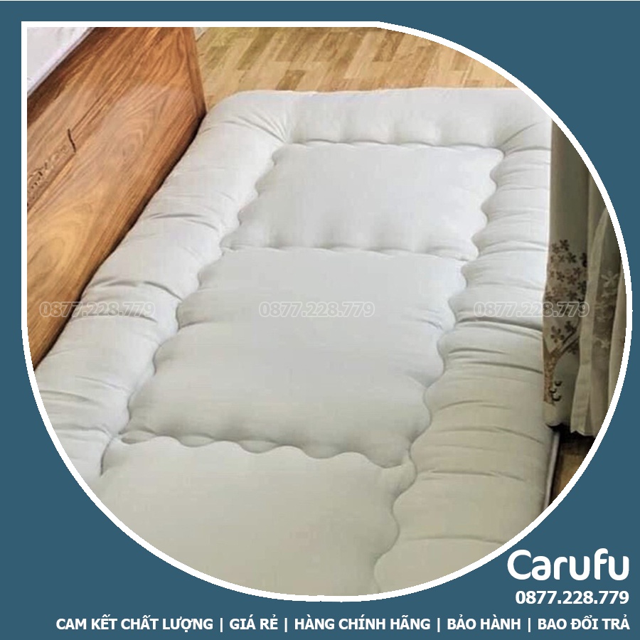 Nệm đơn 1 người dễ gấp 3 hàng xuất Nhật | 1mx2m 1m2x2m 1m4x2m | CARUFU
