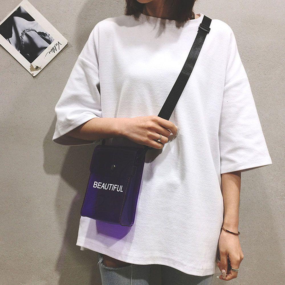 Danilo Túi Đeo Chéo Đựng Điện Thoại Bằng PVC Trong Suốt Thời Trang Mùa Hè Dành Cho Nữ