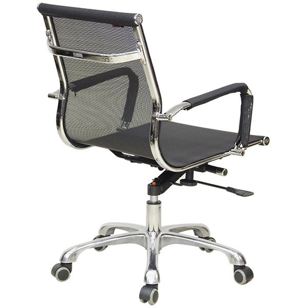 Ghế lưới văn phòng lưng trung chân nhôm TM002A (Hàng loại 1)