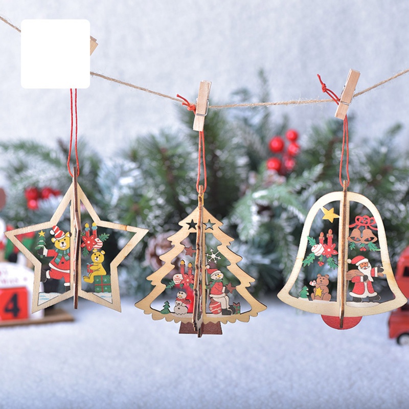 Khuôn Hình Ngôi Sao Năm Cánh Treo Trang Trí Cây Thông