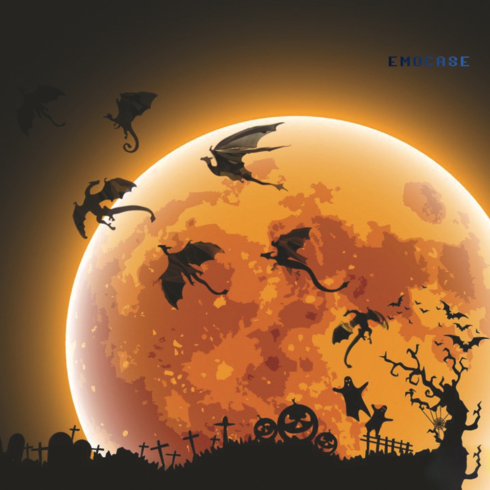 Bộ 7 Miếng Dán Tường Trang Trí Hình Khủng Long 3D DIY