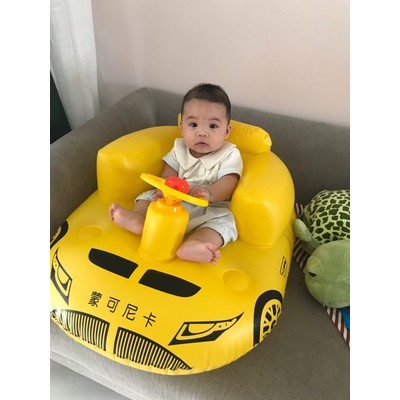 Ghế Tập Ngồi Hơi Cho Bé Hình Ô Tô
