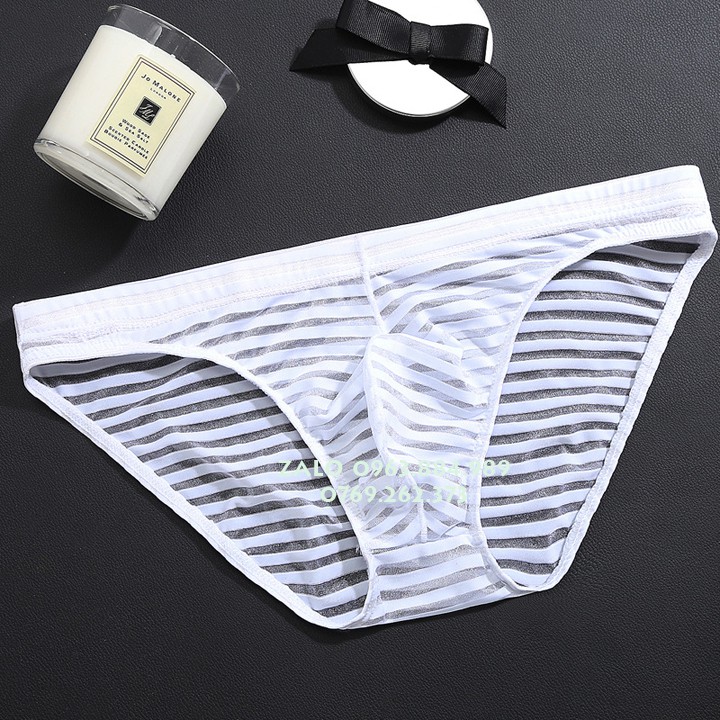 Bộ 4 quần tam giác trong suốt SX.10 chất thun co dãn tốt- giao hàng an toàn