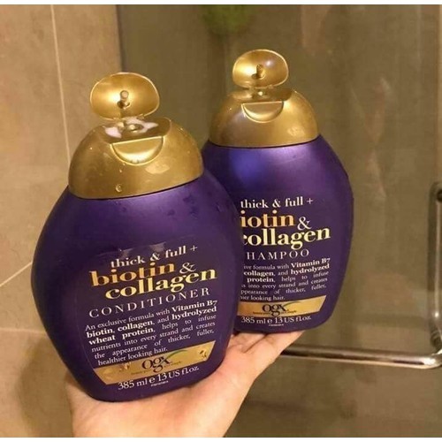 Dầu gội FREESHIPDầu xả ORGANIX BIOTIN của Mỹ 385ml