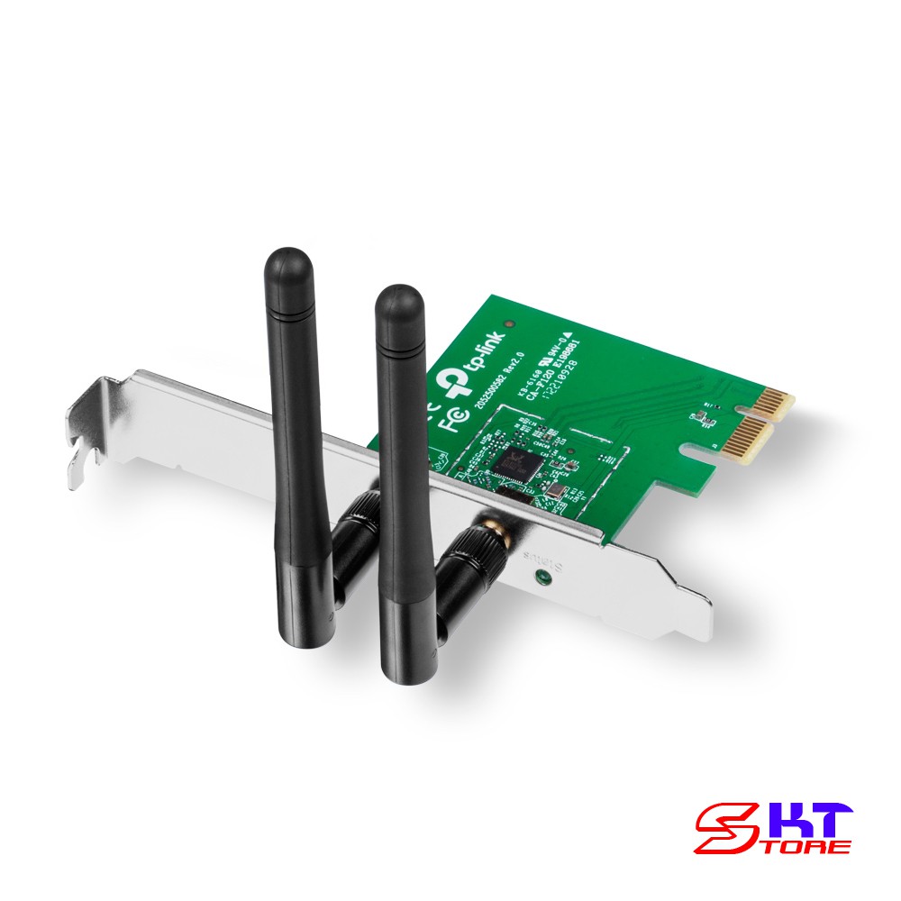Card Mạng Thu Sóng Wifi PCI Express Tp-Link TL-WN881ND Chuẩn N Tốc Độ 300Mbps - Hàng Chính Hãng | BigBuy360 - bigbuy360.vn