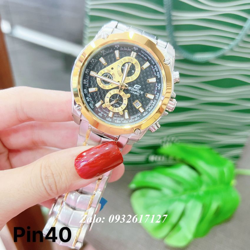 Đồng Hồ Nam Casio Edifice EF 524 Chronograph 6 Kim - Full Box Hãng