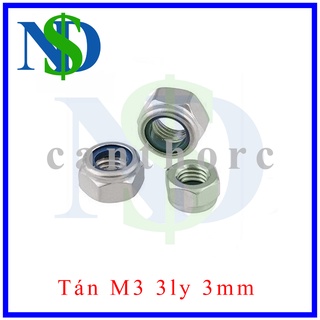 Ốc tán silicon lock ốc M3 lỗ 3ly 3mm chống trượt tuông