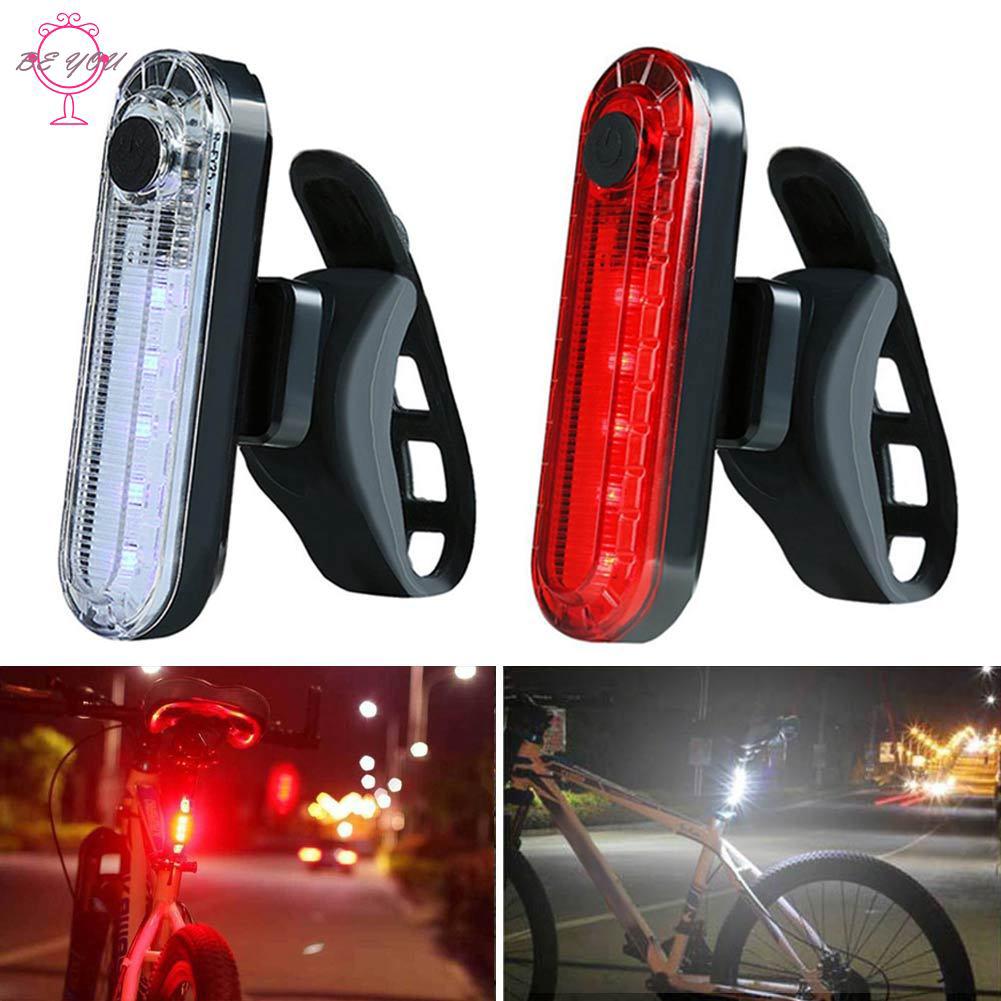 Đèn chiếu hậu xe đạp cổng USB tiện dụng (kèm dây USB)