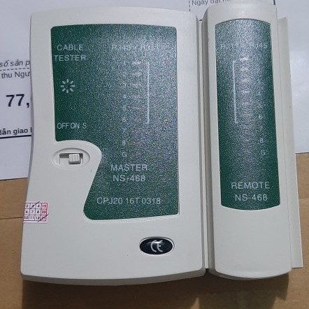 HỘP TEST cáp mạng và dây điện thoại RJ11/ J45 - Hộp Kiểm Tra Dây Mạng dùng pin, nhỏ gọn, dễ sử dụng