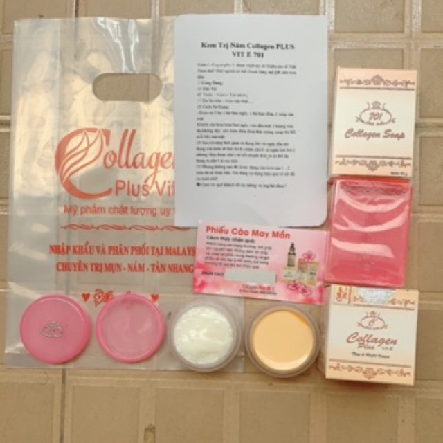 (CHECK ĐƯỢC MÃ VẠCH) Sỉ 10 bộ kem dưỡng da collagen 701 chính hãng | BigBuy360 - bigbuy360.vn