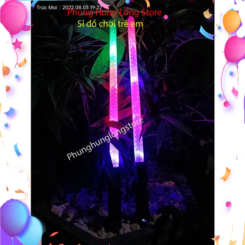 Set 2 Thanh Kiếm đồ giải trí Jedi Sabre Có đèn LED chiếu sáng chiếu sáng Cho Trẻ Em