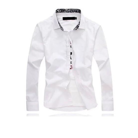 Bộ sưu tập sơ mi Hàn Quốc dài tay họa tiết cổ hoa | BigBuy360 - bigbuy360.vn