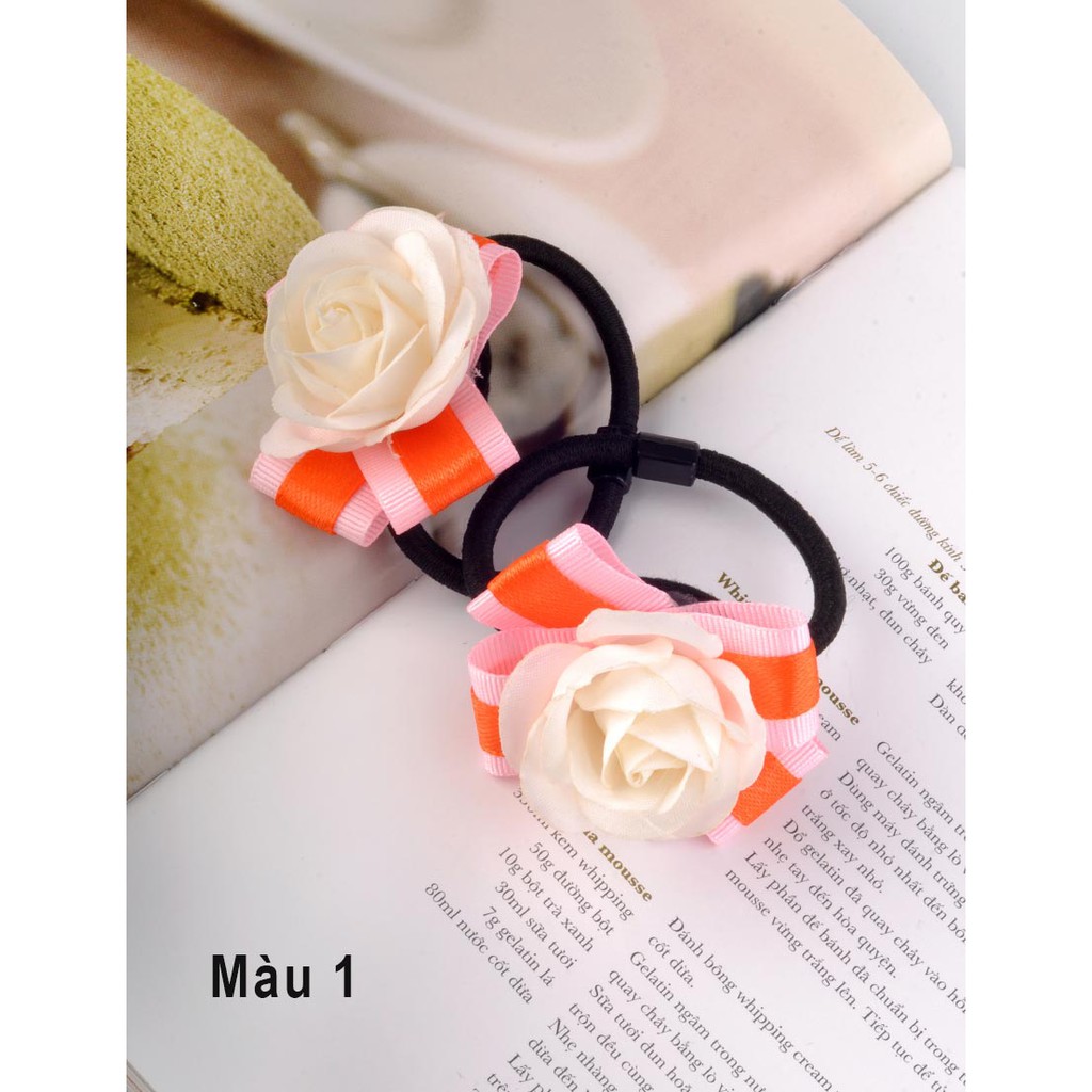 Bộ 2 Cột tóc hoa hồng CT002115KMAU9