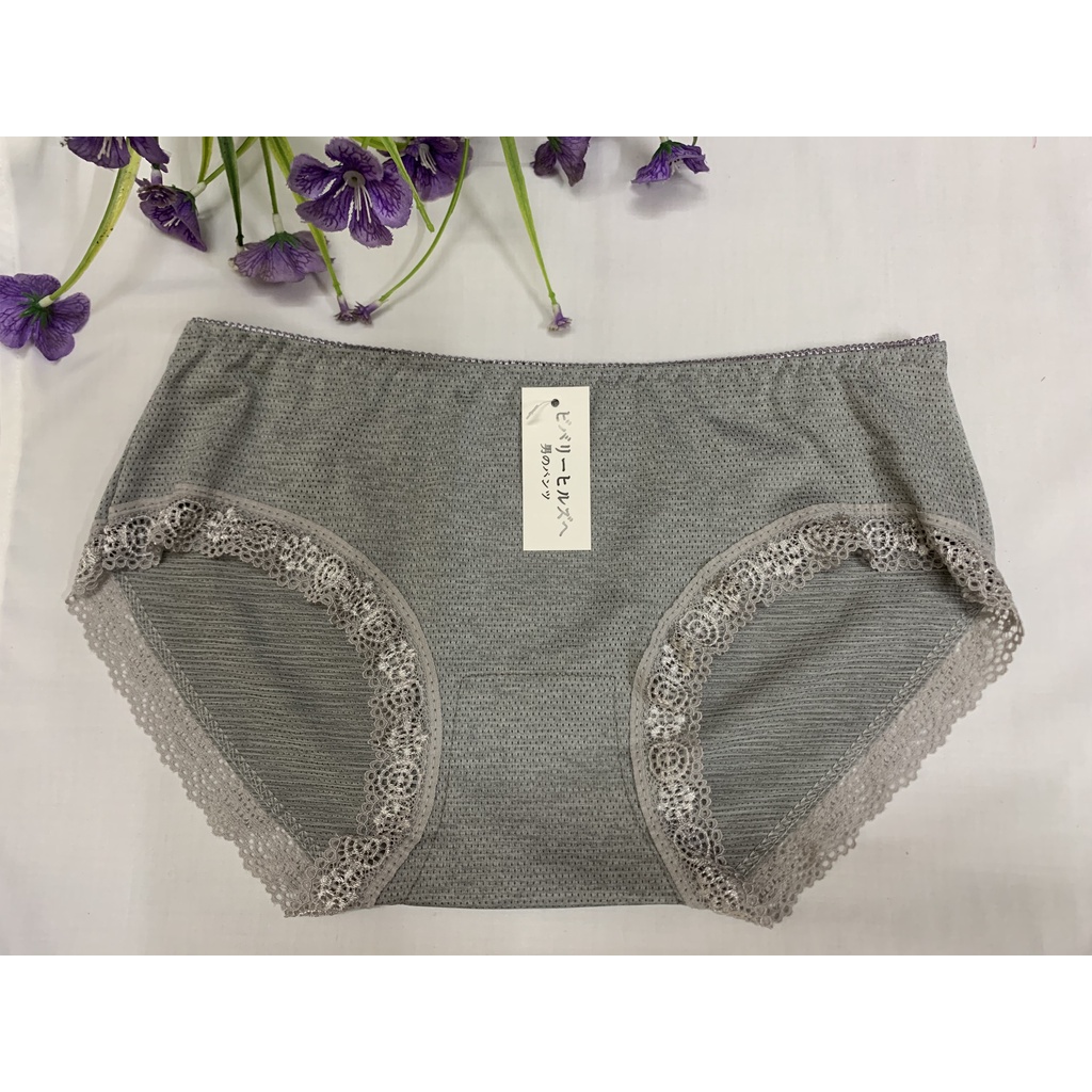 Quần Lót Nữ Viền Gân Thông Khí Kháng Khuẩn Họa Tiết Sexy Ladya Store | BigBuy360 - bigbuy360.vn