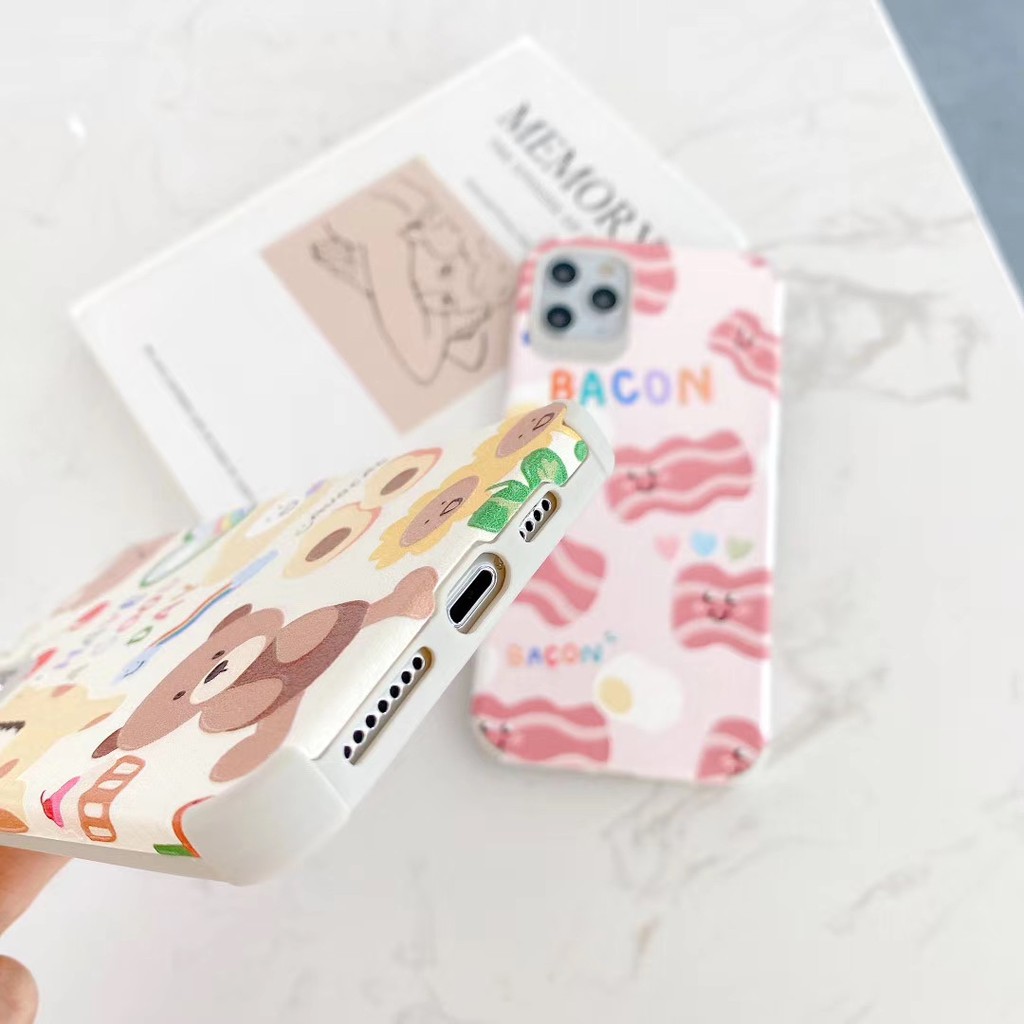 Ốp Điện Thoại Mềm Hình Hoạt Hình Đáng Yêu Cho iPhone 7 8 SE2020 plus X XS XR XSmax 11 Pro Promax | BigBuy360 - bigbuy360.vn