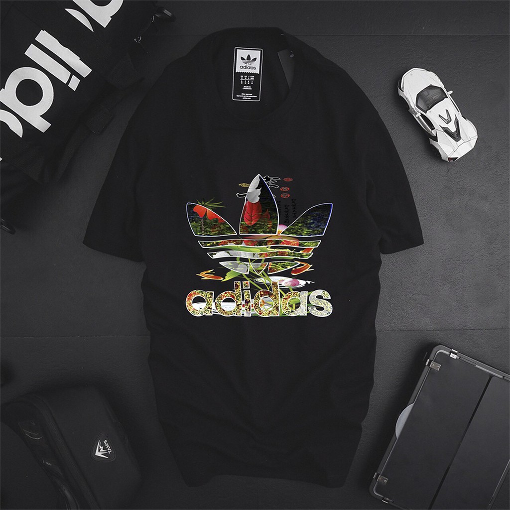 Áo Thun Adidas Nam Nữ Chính Hãng 100% Cotton AD Họa Tiết 03