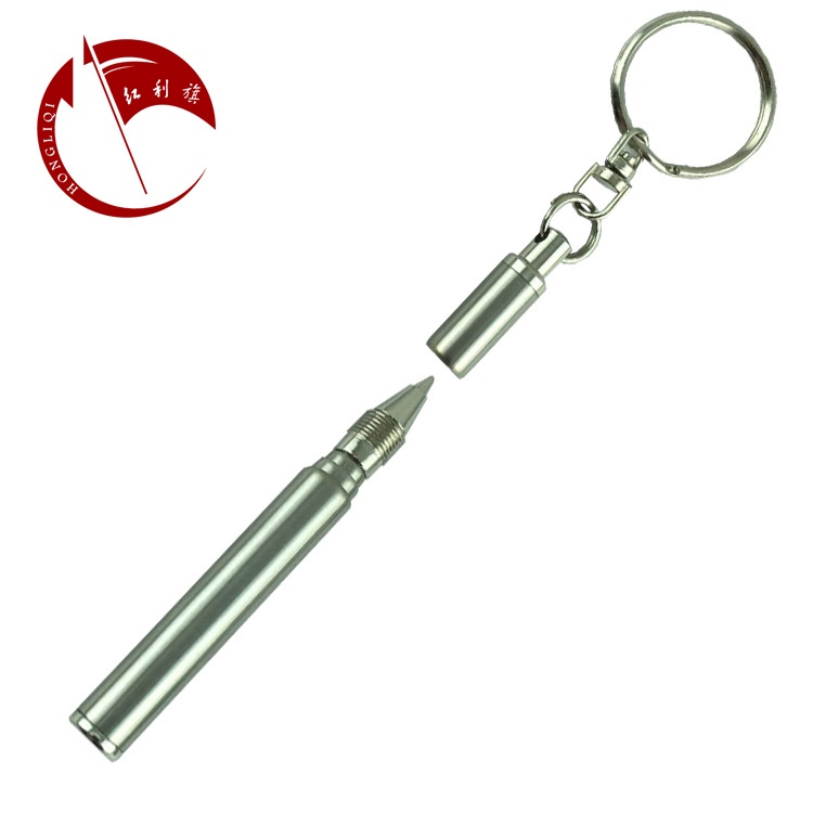 Bút inox móc khóa, Bút ký inox siêu nhỏ, Bút viết móc khóa