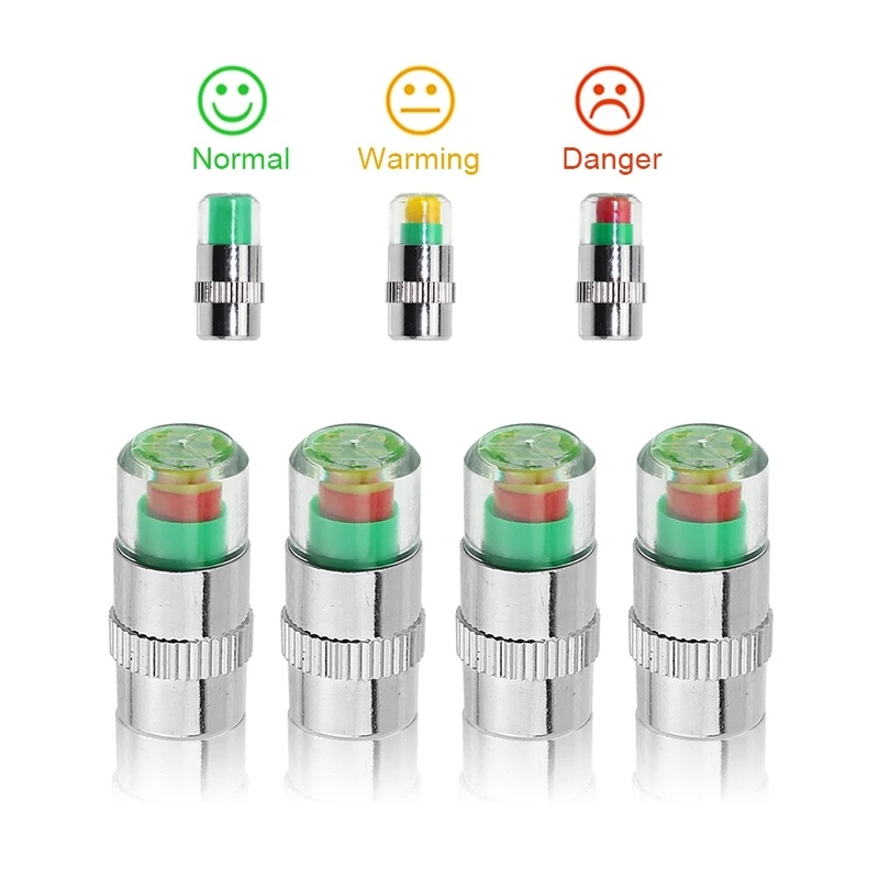 4 Van Cảm Biến Áp Suất Bánh Xe Ô Tô