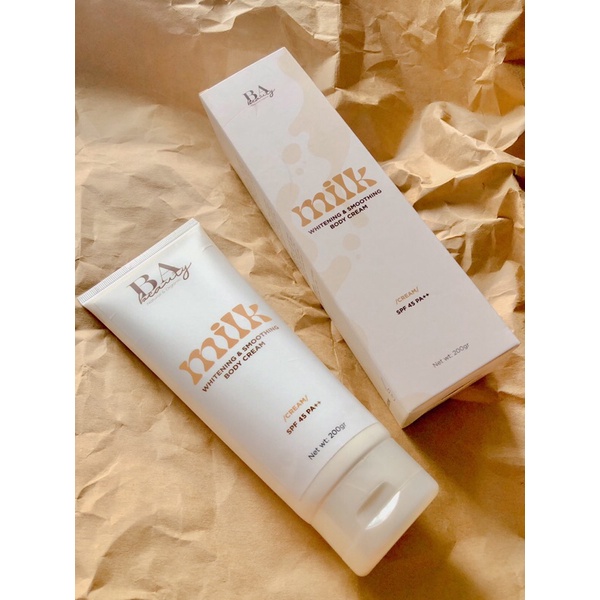 Tinh chất sữa dưỡng trắng body - Milk Body Cream - Babeauty