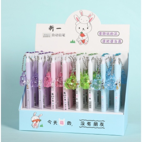 BC28 bút chì treo hình thỏ bút chì cute bút chì dễ thương