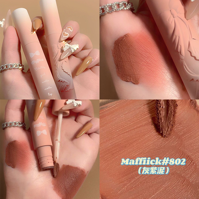 Son kem lì mịn như nhung thiết kế vỏ họa tiết nơ hợp thời trang