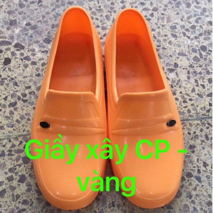 GIÀY NHỰA ĐÚC BẢO HỘ LAO ĐỘNG - VÀNG - Giày bảo hộ lao động giá RẺ | BigBuy360 - bigbuy360.vn