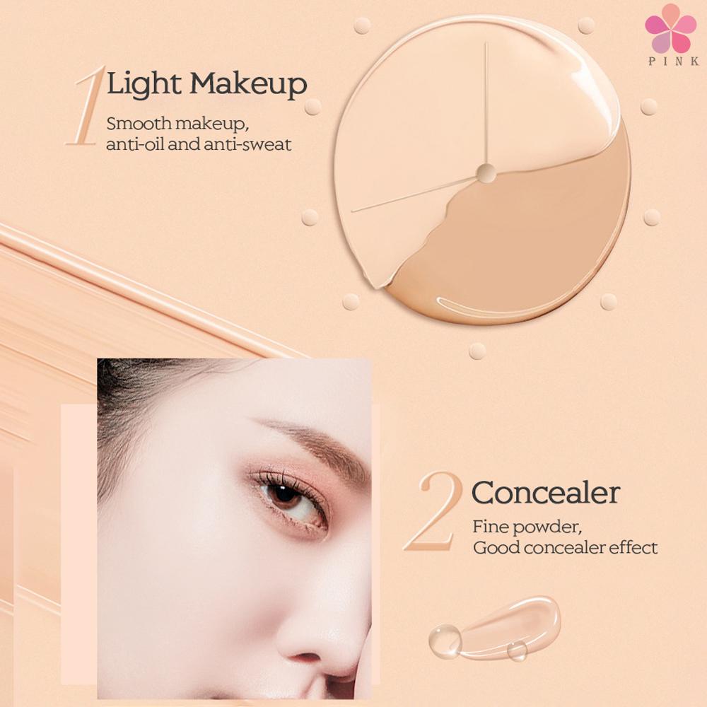 Bộ 5 sản phẩm trang điểm chuyên nghiệp gồm kem nền + son môi + mascara + kem nền + kem che khuyết điểm + bút kẻ mắt | BigBuy360 - bigbuy360.vn