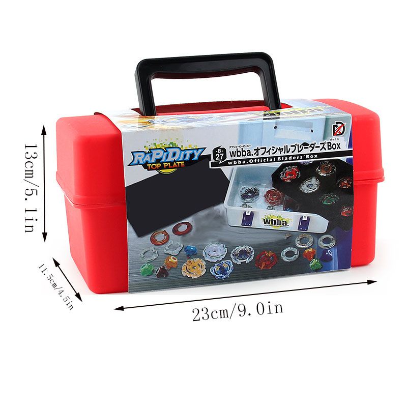 8 Món đồ chơi con quay Beyblade Burst + hộp mang đi