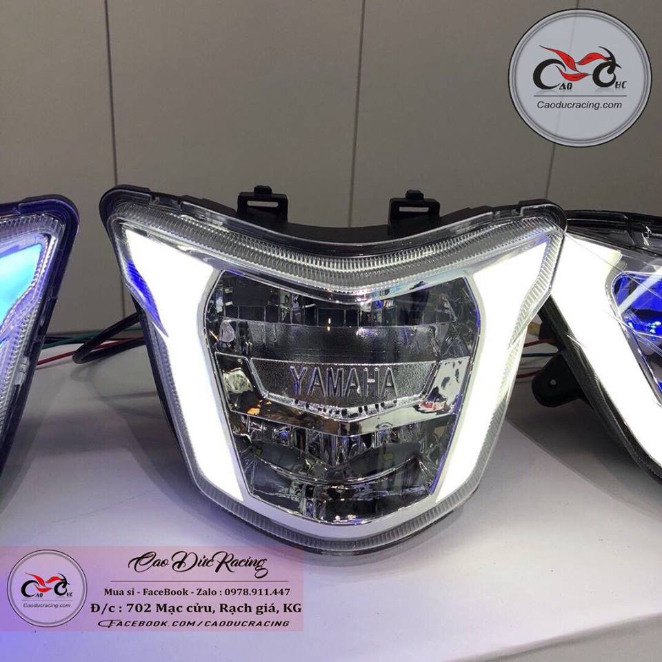 Chóa 2 tầng Audi V8 Exciter 150 - V8Racing chính hãng lắp như zin