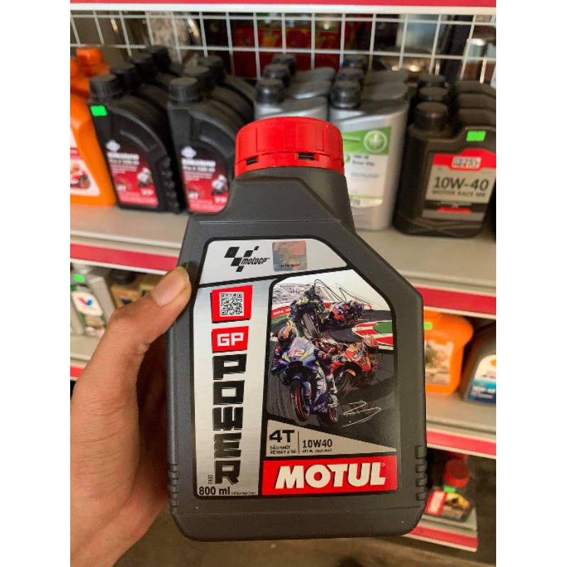 Nhớt Motul Power GP 10w40 0.8L