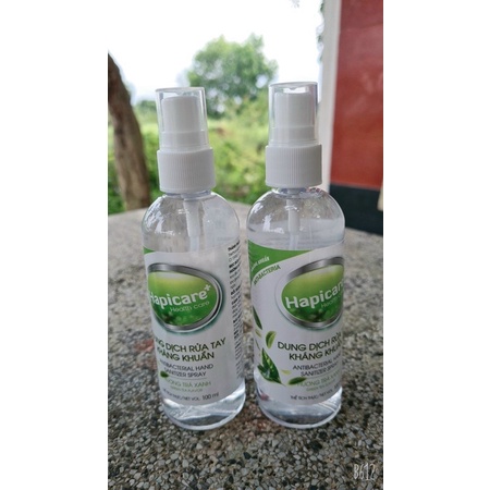 Xịt kháng khuẩn Hapicare 100ml
