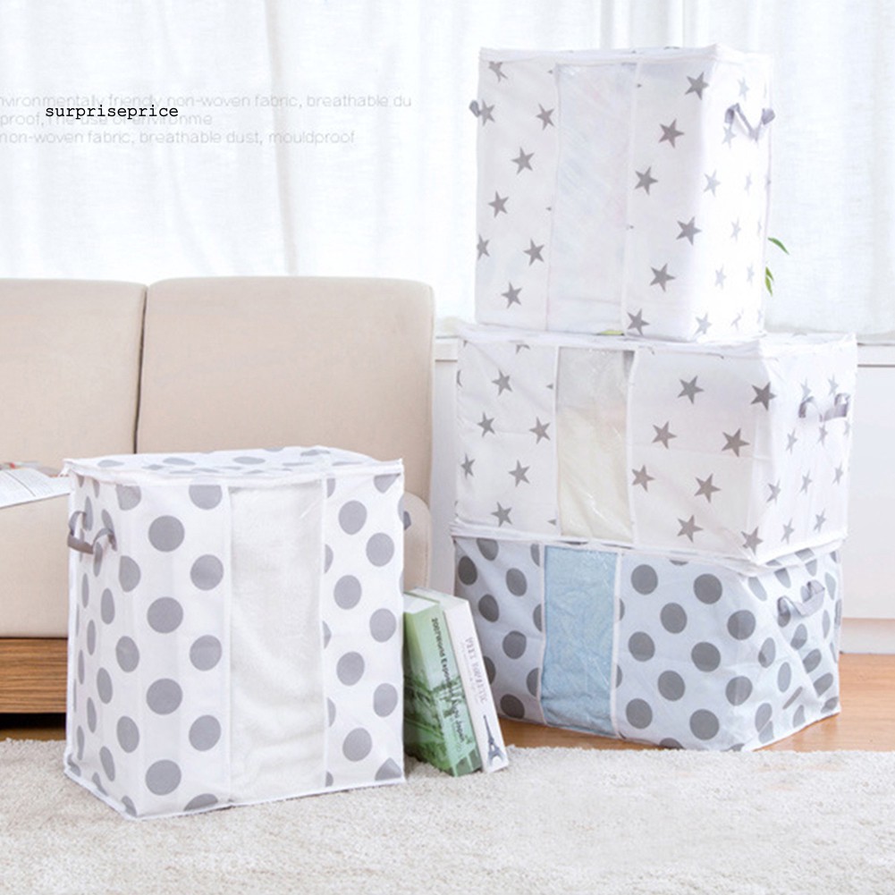 Túi Đựng Chăn Mền Bằng Vải Không Dệt Đa Năng Tiện Dụng